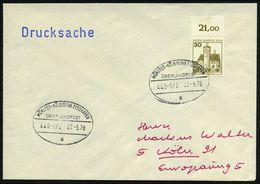 MÜNSTER-KÖLN-BONN FLUGHAFEN/ ÜBERLANDPOST/ 440-5-2/ A 1978 (27.5.) Oval-Steg Mit UZ 2 , Klar Gest. Inl.-Brief (Mi.534 C) - Voitures