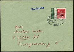 SAARBRÜCKEN-FRANKFURT/ ÜBERLANDPOST/ 0660-04-02/ E/ AM MAIN 1974 (1.8.) Oval-Stempel , Klar Gest. Inl.-Bf. - KRAFTKURSPO - Auto's