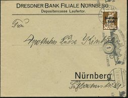 NÜRNBERG/ *2*/ ALLGEM.DEUTSCHER SPARKASSENTAG/ ADS/ 1.-4.NOV. 1921 (2.11.) Seltener BdMWSt = Silhouette Nürberger Burf,  - Ohne Zuordnung