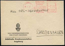 AUGSBURG/ 1/ D.schöne Deutsche/ Stadt D.späten/ Mittelalters/ ..Stadtverwaltung 1946 (4.1.) Aptierter AFS = Hakenkreuz E - Altri & Non Classificati