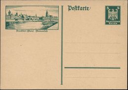 Frankfurt/ Main 1926 5 Pf. BiP Adler, Grün: Mainansicht Mit Kaiserdom, Nikolai- U. Paulskirche U. Altstadt (+ "Eiserner  - Andere & Zonder Classificatie