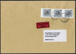 B.R.D. 1996 (8.7.) 400 Pf. "500. Todestag Heinrichs Des Löwen", Reine MeF: 3x = 1200 Pf. (Löwe) Gest. (1K: 4800 BRIEFZEN - Sonstige & Ohne Zuordnung