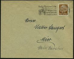 BAD MERGENTHEIM/ *1*/ Das Heilbad Für/ Magen-Leber/ Darm-Fettsucht.. 1936 (13.2.) MWSt = Betender Kreuzritter Zu Pferd , - Other & Unclassified