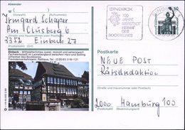 3352 EINBECK 1/ Me/ 700 JAHRE/ BIERSTADT.. 1989 (26.6.) MWSt Auf Ortsgl. BiP 60 Pf. Bavaria: Einbeck.. Urheimat Des Bock - Otros & Sin Clasificación