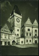 TSCHECHOSLOWAKEI 1949 1,50 Kc. BiP Gottwald, Braun: Tabor (Renaissance-Rathaus Mit Uhrturm) = Hochburg Der Hussiten "Tab - Sonstige & Ohne Zuordnung