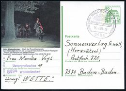 8494 Waldmünchen..Freilicht-Festspiel/ "Trenck D.Pandur V.Waldmünchen" 1981 (13.4.) 50 Pf. BiP Grün: Husar V.Trenck + Or - Autres & Non Classés