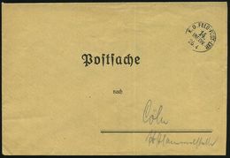 DEUTSCHES REICH 1915 (26.4.) 1K: K. D. FELD-POST-EXP./14./INF. DIV. , Klar Gest. Postdienst-Bf. N. Köln (Kat.Nr.532) - I - WW1