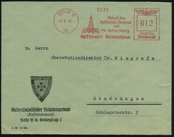 BERLIN W/ 30/ Besucht Das/ Kyffhäuser Denkmal/ U./ Die Rothenburg/ Kyffhäuser Bundeshaus 1940 (17.5.) Seltener AFS = Kyf - Altri & Non Classificati