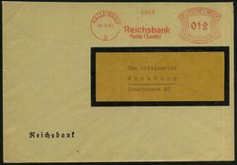 HALLE (SAALE)/ 2/ Reichsbank/ Halle (Saale) 1932 (März) AFS Aus Dem Deutschen Krisenjahr 1932, über 6 Mio. Arbeitslose I - Other & Unclassified