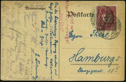 HERMESKEIL/ *(BZ.TRIER)/ A 1922 (24.4.) 1K-Gitter Auf EF 1 1/4 Mk. Gewerbeschau + Roter 3L: Bund Der Alten Wandervogel,  - Andere & Zonder Classificatie