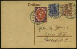 BERLIN NW/ D/ NATIONAL-/ VERSAMMLUNG 1920 (20.5.) Seltener SSt = Hauspostamt Reichstag, Am 21.5. Wird Die National-Vers. - Altri & Non Classificati