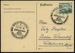 BERLIN-REICHSTAG/ A/ Bolschewismus/ Ohne/ Marke/ 6.11.-19.12./ Gr.Antbolschewistische Ausstellung 1937 (15.11.) SSt Klar - Altri & Non Classificati