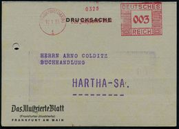 FRANKFURT (MAIN)/ 1/ Das Jllustrierte Blatt 1935 (12.1.) AFS = Frankfurter Zeitung , N A C H  Dem Neuen NS-Presse-Gesetz - Altri & Non Classificati