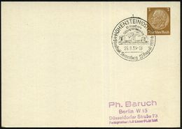 HOHENSTEIN (OSTPR)/ 27.Aug.1914/ Schlacht Bei Tannenberg/ Staatsakt.. 1939 (25.8.) SSt = Mausoleum Hindenburgs Auf PP 3  - Andere & Zonder Classificatie