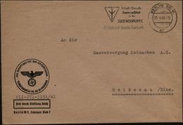 BERLIN NW 7/ Mn/ NUR GENAUE ANSCHRIFT/ Sichert/ Gute Überkunft 1944 (11.11.) MWSt Auf Dienst-Bf.: FdAR/ Der Beauftragte  - Sonstige & Ohne Zuordnung