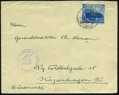 WERNECK/ A/ über/ SCHWEINFURT 1941 (1.4.) 2K-Steg = PSt.I , EF 25 Pf. Leipz. Messe (Mi.767 EF, + 60.- EUR) + Viol. 1K-Hd - Otros & Sin Clasificación