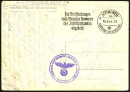 München 1943 (19.6.) Viol. 1K-HdN: 1. Panzerspäh-Ausb.(ildungs)-Kompanie / Panz.(er) Aufkl. Ers. U. Ausb. Abt.7 , Selten - Guerre Mondiale (Seconde)