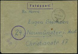 DEUTSCHES REICH /  UNGARN 1944 (Apr./Mai) 1K: FELDPOST/b/---  2x (1x Nicht Voll) + 2x 1K-HdN: Feldpost-Nr. 46 610 = Deut - WO2