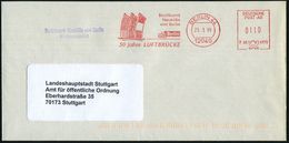 12040 BERLIN 44/ F68 4973/ Bezirksamt/ Neukölln/ ..50 Jahre LUFTBRÜCKE 1999 (25.3.) Jubil.-AFS "DEUTSCHE POST AG" = Flag - Seconda Guerra Mondiale