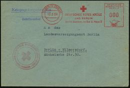 (1) BERLIN-DAHLEM/ DEUTSCHES ROTES KREUZ/ LND.BERLIN.. 1959 (12.2.) AFS 000 +  2L: Kriegsgefangenenpost/ Gebührenfrei +  - Sonstige & Ohne Zuordnung