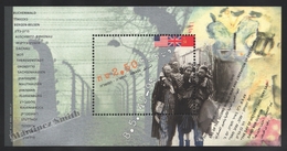Israel 1995 Yv. BF 51, 50th. Ann. End Of WWII, Camps Liberation – Miniature Sheet - MNH - Blocks & Sheetlets