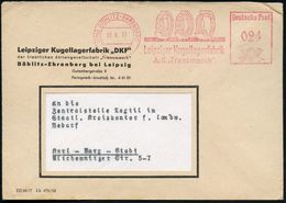 (10b) BÖHLITZ-EHRENBERG/ Leipziger Kugellager/ A.-G. "Transmasch" 1953 (10.6.) AFS = 3 Kugel- U. Rollenlager Auf Firmen- - Andere & Zonder Classificatie