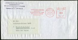 1 BERLIN 15/ GESAMTDEUTSCHES/ INSTITUT/ BUNDESANSTALT FÜR/ GESAMTDEUTSCHE/ AUFGABEN 1977 (12.8.) Seltener AFS + Viol. Ab - Other & Unclassified