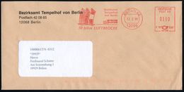 12099 BERLIN 42/ F70 3267/ Bezirksamt/ Tempelhof/ ..50 Jahre LUFTBRÜCKE 1999 (12.2.) AFS "DEUTSCHE POST AG" = Flaggen De - Autres & Non Classés