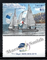 Israel 2010  Yv. 2029, 420 Sailing World Championship – Tab - MNH - Nuovi (con Tab)