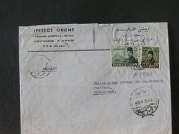 A8945 LETTRE  EGYPT TO  GERMANY - Storia Postale