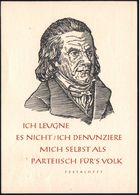 (10b) LEIPZIG C1/ PÄDAGOGISCHER KONGRESS 1947 (Sept.) SSt = 3 Schulkinder Auf Sonderkarte: Pestalozzi + Zitat (Michaelis - Altri & Non Classificati