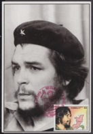 TMA-200 CUBA 2005 SPECIAL CANCEL MAXIM CARD ERNESTO CHE GUEVARA. 40 ANIV GUERRILLA EN EL CONGO. - Maximum Cards