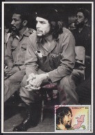 TMA-206 CUBA 2005 SPECIAL CANCEL MAXIM CARD ERNESTO CHE GUEVARA. 40 ANIV GUERRILLA EN EL CONGO. - Maximum Cards