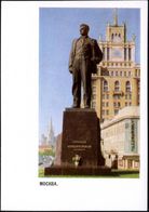 UdSSR 1967 3 Kop. Komsomolzen, Grün: Majakowski-Denkmal (Moskau) Ungebr. - FREMDSPRACHIGE DICHTER & LITERATUR - FOREIGN  - Schrijvers