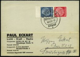 BERLIN C2/ Schaefers/ Märchenstadt/ Liliput/ A 1937 (16.12.) SSt = Wanderstempel! , Klar Gest. Firmenkt.! (Bo.157 I , I. - Cirque