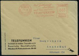 MÜNCHEN/ 22/ HDB/ Ins Zauberreich/ Der Töne/ Mit Den Neuen/ TELEFUNKEN-/ Musikgeräten 1938 (30.3.) AFS , Teils Sütterlin - Muziek