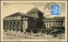 BERLIN-CHARLOTTENBURG 4/ 10 Jahre/ Tausch-Verbindung/ CONCORDIA 1931 (4.5.) Seltener SSt (Adler über 2 Globen) Vs. Auf I - Philatelic Exhibitions