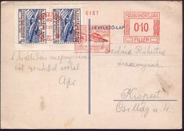 UNGARN 1931 (5.4.) Zweisprachiger AFS: BUDAPEST/Fr.72 I-24/..L'EXPOSION DE PROPAGANDE DU/FILATELIAI KURIR..DU/5.- 8.IV.  - Philatelic Exhibitions