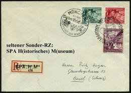 MÜNCHEN/ Tag Der Briefmarke/ HDB 1939 (8.1.) SSt + SSt: MÜNCHEN/Ruf An Das Gute Herz/WHW../HDB Zus. + Seltener, Provis.  - Giornata Del Francobollo