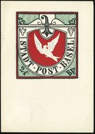 SCHWEIZ 1938 (4.12.) SSt: BASEL/TAG DER BRIEFMARKE (Posthorn) Auf EF 30 + 10 C. Juventute (Mi.334 EF) Inl.-Sonder-Kt.: B - Journée Du Timbre