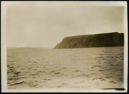 DEUTSCHES REICH 1925 9 Orig. S/w.-Fotos Der Polarfahrt Des Dampfers "München" Nordkap, Spitzbergen U. Island , Meist Im  - Expéditions Arctiques