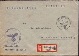 DEUTSCHES REICH /  FINNLAND 1941 (29.10.) 1K: FELDPOST/a/132 = Feldpostamt Nr. 537, Seit Mai 1941 Rovaniemi, Polarkreis- - Expéditions Arctiques