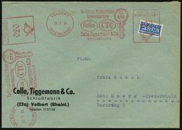 VELBERT/ (RHEINLAND)/ Tür-Cylinder-Möbelschlösser/ ..Cotico/ CTC/ Colla,Tiggemann & Co/ Schloss-fabrik 1954 (31.7.) AFS  - Policia – Guardia Civil