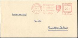 BERLIN-TEMPELHOF/ 1/ Schwarzkopf/ Haarpflege-/ Vollkommene/ Haarpflege! 1935 (31.8.) AFS 001 Pf. (= Logo Kopfsilhouette) - Farmacia