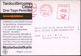 509 LEVERKUSEN-BAYERWERK/ BAYER/ Im Vertrauen/ D.Welt 1964 (8.6.) AFS = Hauspostamt Bayerwerk Auf (halber) Reklame-Kt.:  - Pharmacie