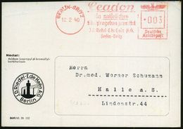 BERLIN-BRITZ #bzw.# BERLIN-BRITZ 1/ Ceadon/ Ein Natürliches/ Stuhlregelungsmittel/ J.D.Riedel-E.de Haen AG 1940 (Feb./Mr - Medicine