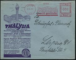 LEIPZIG/ S3/ THALYSIA/ Macht Gesünder 1936 (26.5.) AFS Auf Reklame-Bf.: Paul Garms GmbH , Deutsche Reformwaren-Werke Fab - Geneeskunde