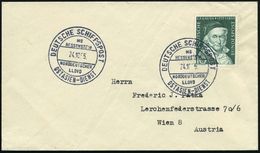 B.R.D. 1955 (24.10.) 2K-BPA: DEUTSCHE SCHIFFSPOST/MS/HESSENSTEIN/NDL/OSTASIEN-DIENST Klar Auf EF 10 Pf. Gauss (Mi.204 EF - Maritiem