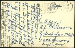 KIEL 1/ II/ ALTSTOFF/ Ist/ ROHSTOFF/ Sammelt Altpapier 1943 (16.7.) MWSt Auf S/w.-Feldpost-Ak. (Universität) An 2. U-Boo - Submarinos