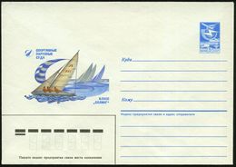 UdSSR 1987 5 Kop. U Verkehrsmittel, Blau: Sport-Segelboote Der Klasse "Soling" (Regatta) Ungebr. - - Andere & Zonder Classificatie